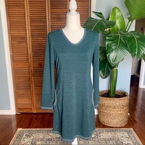 NWT Max Studio Long Sleeve Knot Dress with Pockets